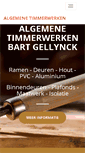 Mobile Screenshot of algemene-timmerwerken.be